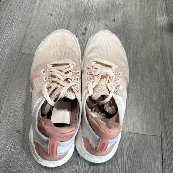 Nike Womens Free RN 2018 942837-802 Pink Running Shoes Sneakers Sz 7 Black Lace - Picture 6 of 9